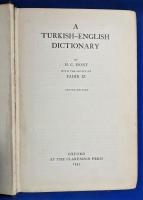 英文書　『A TURKISH-ENGLISH DICTIONARY SECOND EDITION』 トルコ語・英語辞書 第2版