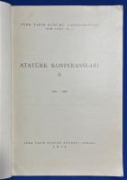 トルコ語　『ATAT〓RK KONFERANSLARI II 1964-1968』 アタチュルク会議
II 1964-1968