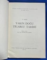 トルコ語　『YAKIN-DO〓U T〓CARET TAR〓H〓』 近東貿易の歴史