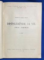 トルコ語　『DI〓〓〓LER〓NDE 34 YIL ANILAR YORUMLAR I. C〓LT』 外交34年　思い出コメント 第1巻