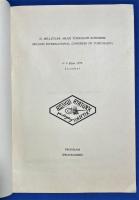 トルコ語　『II. M〓LLETLER ARASI T〓RKOLOJ〓 KONGRES〓 (SECOND INTERNATIONAL CONGRESS OF TURCOLOGY)　4-9 Ekim 1976 〓stanbul　PROGRAM　+　TEBL〓〓 〓ZETLER〓　』　II.国際トルコ学会（第2回国際トルコ学会）1976 年 10 月 4 ～ 9 日 イスタンブール　【プログラム1冊+コミュニケーションの概要1冊】　計2冊