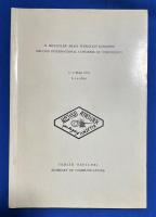 トルコ語　『II. M〓LLETLER ARASI T〓RKOLOJ〓 KONGRES〓 (SECOND INTERNATIONAL CONGRESS OF TURCOLOGY)　4-9 Ekim 1976 〓stanbul　PROGRAM　+　TEBL〓〓 〓ZETLER〓　』　II.国際トルコ学会（第2回国際トルコ学会）1976 年 10 月 4 ～ 9 日 イスタンブール　【プログラム1冊+コミュニケーションの概要1冊】　計2冊