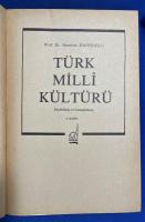 トルコ語　『T〓RK M〓LL〓 K〓LT〓R〓 D〓zeltilmi〓 ve Geni〓letilmi〓 4. BASKI』 トルコの国民文化 改訂増補 第4版