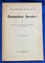 トルコ語　『Osmanlıca Dersleri　II　ESKİ YAZI...