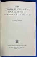 英文書　『THE ECONOMIC AND SOCIAL FOUNDATIONS OF EUROPEAN CIVILIZATION』　ヨーロッパ文明の経済的および社会的基盤