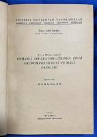 トルコ語　『XV ve XVI inci as〓rlarda OSMANLI 〓MPARATORLU〓UNDA Z〓RA〓 EKONOM〓N〓N HUKUK〓 VE MAL〓 ESASLARI　Birinci cilt　KANUNLAR』　15～16世紀 オスマン帝国における農業経済の法的・財政的原則 第1巻 法律