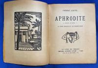フランス語　『APHRODITE. MOEURS ANTIQUES. 36 BOIS ORIGINAUX DE MORIN-JEAN』　アフロディーテ　古代モア　モリン・ジーンによる36のオリジナルウッド