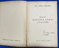 ロシア語　『GAZ MUSTAFA KEMAL ATAT〓RK Cumhuriyetin 50. Y〓l〓nda』 ガジ・ムスタファ・ケマル・アタチュルク - 共和国建国50周年を記念して