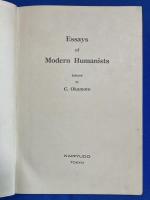 英文書　『Essays of Modern Humanists』