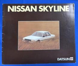 自動車カタログ NISSAN SKYLINE　(英文)