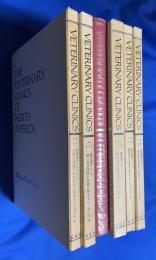 THE VETERINARY CLINICS OF NORTH AMERICA 獣医臨床シリーズ 1985年・1986年版 Vol.14/No.1～6　6冊　【泌尿生殖器の外科手術/飼い鳥の疾病と診療/ネコの尿路系疾患/内分泌学/猫医学の進歩Ⅰ/猫医学の進歩Ⅱ】