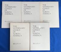 THE VETERINARY CLINICS OF NORTH AMERICA 獣医臨床シリーズ 1991年版 Vol.19/No.1～5　5冊　【老年病学と老年学/体液及び電解質障害/臨床栄養学/臨床病理学Ⅰ/臨床病理学Ⅱ】