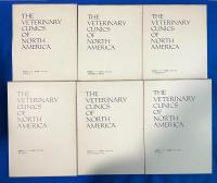 THE VETERINARY CLINICS OF NORTH AMERICA 獣医臨床シリーズ 1994年版 Vol22/No.1～6　6冊　【創外固定/小動物麻酔における諸見解/犬の股関節形成不全/脊椎の疾患/最新の呼吸器疾患の知見/猫の歯科学】