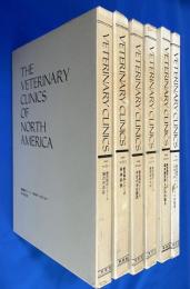 THE VETERINARY CLINICS OF NORTH AMERICA 獣医臨床シリーズ 1995年版 Vol.23/No.1～6　6冊　【猫の感染症/画像診断/今日の消化器病/膝関節の外科/臨床獣医学上の法的論点/エキゾチックペットの医学】