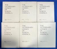 THE VETERINARY CLINICS OF NORTH AMERICA 獣医臨床シリーズ 1997年版 Vol.25/No.1～6　6冊　【腫瘍外科学/肝臓病/糖尿病/猫の皮膚病/整形外科疾患の緊急管理法/犬と猫の輸血医療】