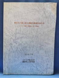 藤沢市片瀬大源太遺跡発掘調査報告書 : ミネベア藤沢工場構内第4次調査