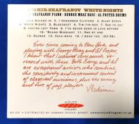 （CD）　WHITE NIGHTS  VLADIMIR SHAFRANOV TRIO　ウラジミール・シャフラノフ・トリオ