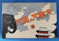 絵葉書・大奉天の風光 蘭 袋付き