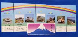 '77　静岡七線会7周年　記念乗車券