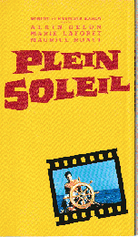映画パンフレット　太陽がいっぱい　PLEIN SOLEIL