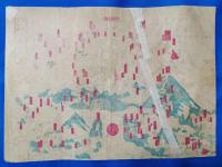 （長野県）　鳥観図　信濃國木曽　御嶽山全図