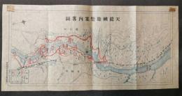 天龍峡遊覧案内畧図