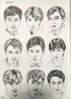 ヘアイラストレーション LADIES＆MENS HOW TO DRAW HAIR