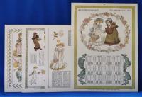 ケイト・グリーナウェイのカレンダー（1884年）　【複刻 世界の絵本館　オズボーン・コレクション】