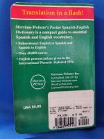 Merriam Webster's Pocket Spanish-English Dictionary