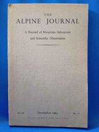 (洋書)　THE ALPINE JOURNAL No.311 1965年11月号