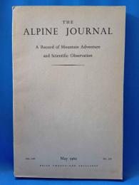 (洋書)　THE ALPINE JOURNAL No.300 1960年5月号