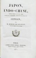 Japon, Indo-Chine, Empire Birman (on Ava), Siam, Annam (ou Cochinchine), Péninsule Malaise, etc., Ceylan　「日本・インドシナ・セイロン」