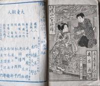 絵本鏡山実録錦　上下