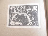 創作版画雑誌　白と黒第四十二号　木版画１４葉　限定６０部