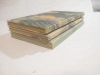 詩集　刀と菊（英文）　全３巻揃　ちりめん表紙　木版画・三島焦窓　新井芳宗　鈴木華邨ほか