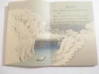 詩集　刀と菊（英文）　全３巻揃　ちりめん表紙　木版画・三島焦窓　新井芳宗　鈴木華邨ほか