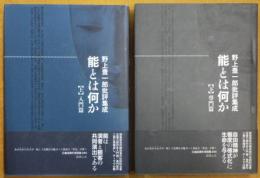 能とは何か  野上豊一郎批評集成