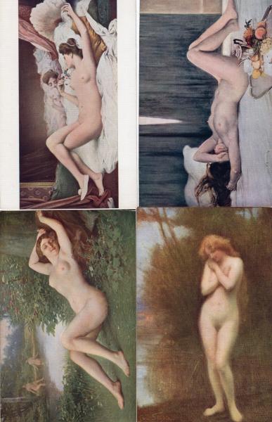 絵葉書 美術展 ヨーロッパの美術館のヌード作品 古本 中古本 古書籍の通販は 日本の古本屋 日本の古本屋