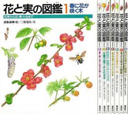 【未読品】 花と実の図鑑　全８巻