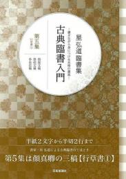 【未読品】 古典臨書入門 : 書きながら身につける本格の書風 : 星弘道臨書集