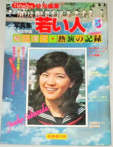 桜田淳子 若い人 写真集 季刊いんなあとりっぷ特別編集 ピンナップ付 古本 中古本 古書籍の通販は 日本の古本屋 日本の古本屋