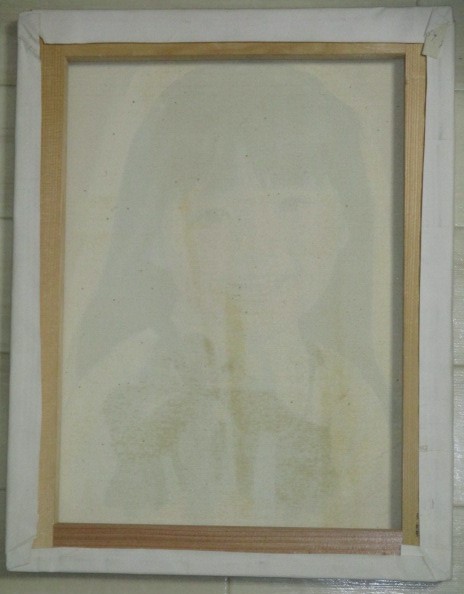 たのしい幼稚園 表紙画家・小林裕 昭和の児童画(少女 花) 肉筆原画