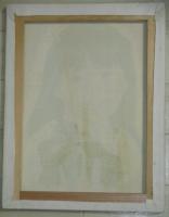 たのしい幼稚園 表紙画家・小林裕 昭和の児童画(少女 花) 肉筆原画 たのしい幼稚園 表紙画家・小林裕 昭和の児童画(少女 花) 肉筆原画