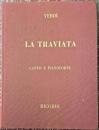 Verdi La Traviata canto e pianoforte