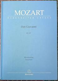 Don Giovanni KV 527. Dramma giocoso in due atti. Klavierauszug Vocal Score