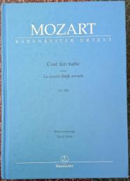 Cosi fan tutte. La scuola degli amanti. Dramma giocoso in 2 Akten KV 588. Klavierauszug Vocal Score