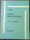 Verdi Simon Boccanegra canto e pianoforte