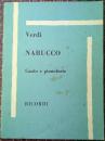 Verdi Nabucco canto e pianoforte