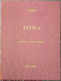 Verdi Attila canto e pianoforte
