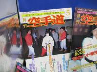 月刊　空手道　1984年　９冊セット　１、３月欠（6，7月は合併号）　不揃い　福昌堂